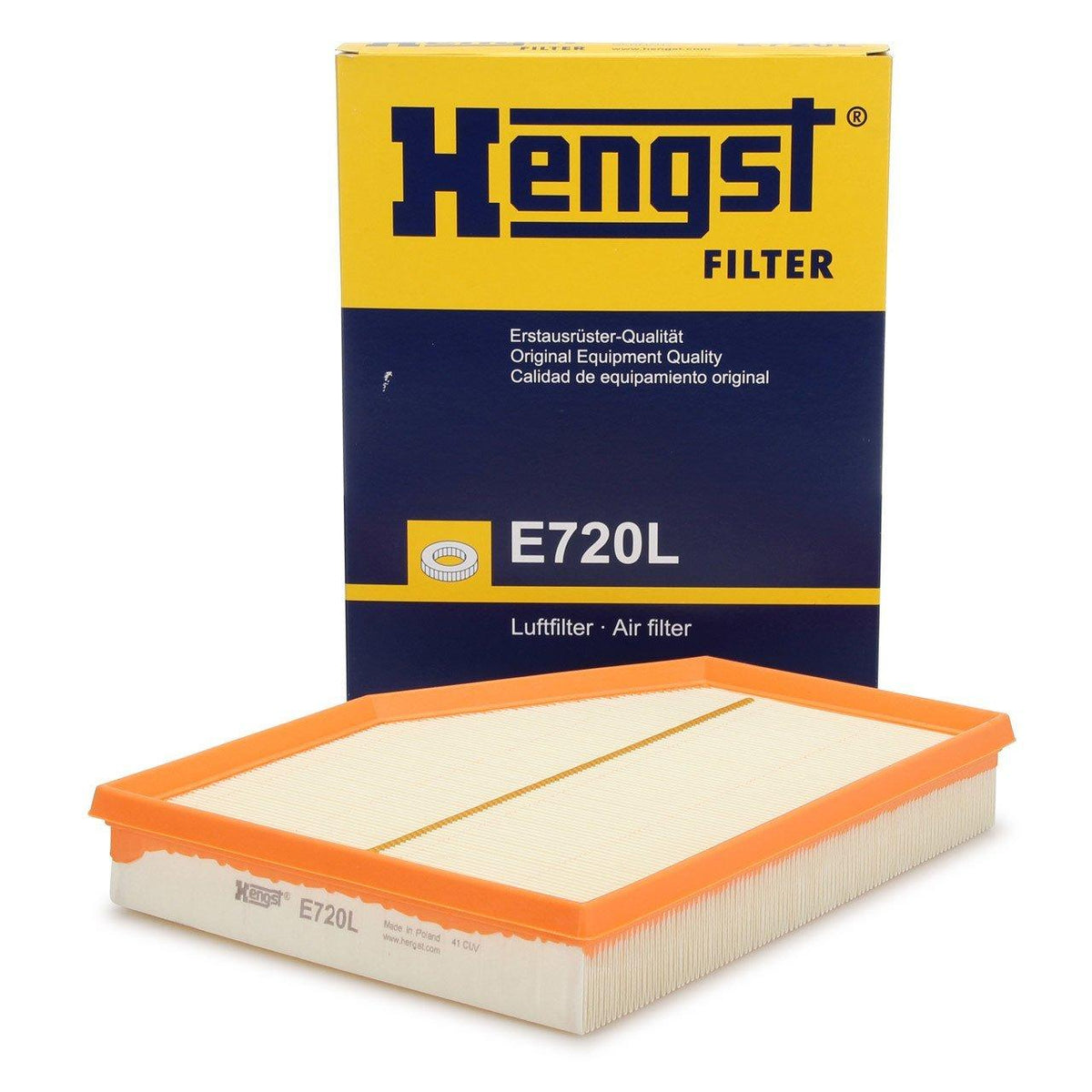 Hengst BMW E60 520i Air Filter — Air & Cabin Filters