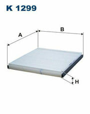 filtron k1299 pollen filter, high quality particulate filter for vehicles, filtron car air filter installation FILTRON K1299 Pollen Filter - High-Quality Air Purification for Car Owners & Mechanics | 8.5 in x 7.3 in x 0.8 in FILTRON K1299 Pollen Filter pollen-filter, car-maintenance, filtron, air-purification, high-quality-air-filter, mechanics, car-owners, automotive-accessories, ai-generated, particulate-filter