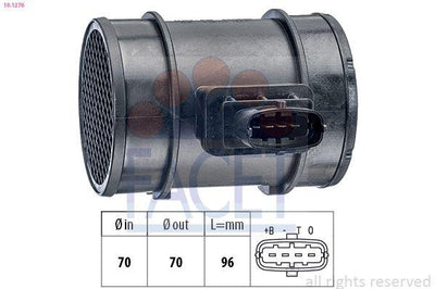 Facet 10.1276 Maf Sensor Opel Astra H / Corsa D Z3th / Chevrolet Captiva Z20dm