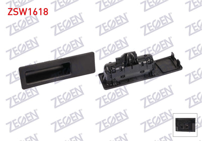 Zegen ZSW1618 Trunk Lock Butonu BMW 2 Series (F45) 14-/ 3 Series (F30-F31-F34 -) 11-/ 4 Series (F3 — Handles, Locks & Latches