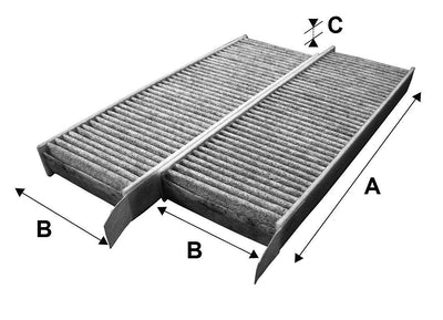 Valeo 715555 Cabin Air Filter Peugeot Partner Tepe /Opel Combo E — Air & Cabin Filters