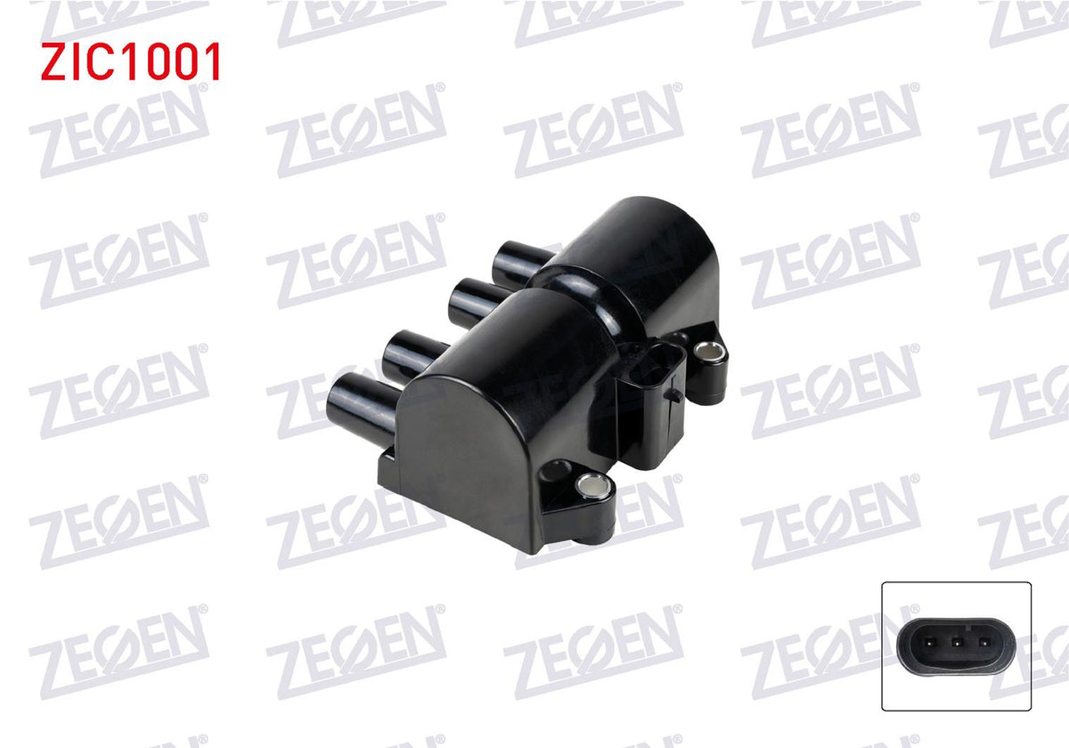 Zegen ZIC1001 Ignition Coil Chevrolet Kalos (T200) 1.4 (F14s3 — Coils & Plugs