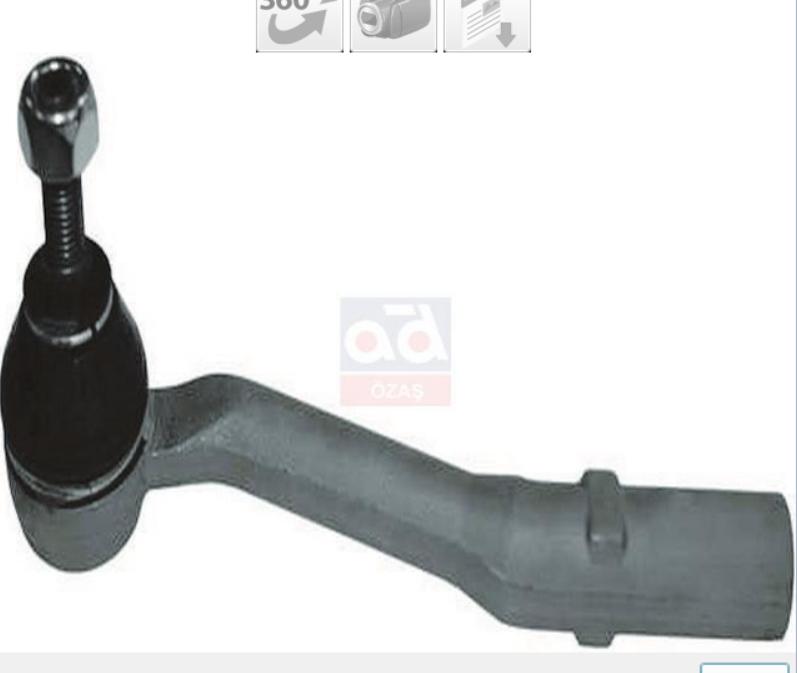 ORJIN 02217 Tie Rod End Left Citroen C3 II/III DS3 09> — Tie Rods & Linkage