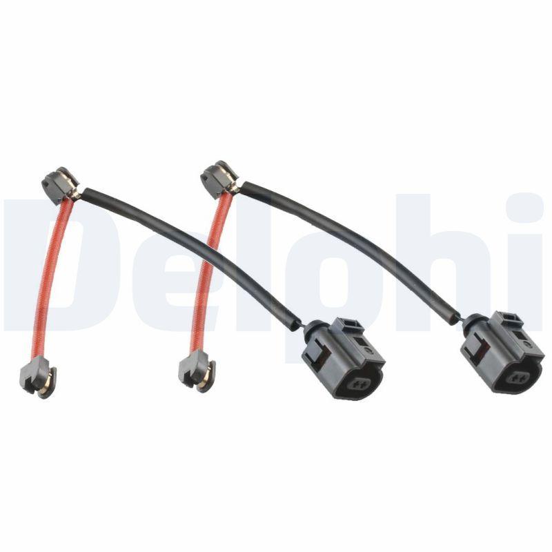 Delphi LZ0200 Brake Pad Connector Rear Touareg 02-10/Q7 06-15 3.0 TDI Quattro/3.0 TFSI — Brake Pads