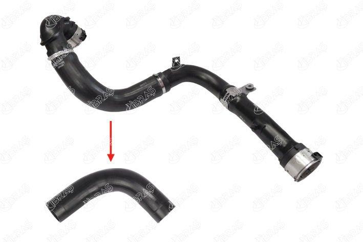İbraş 25192 Chevrolet Cruze 2.0 Diesel Left Turbo Hose Rubber Kısım J300 09- — Turbo & Supercharger
