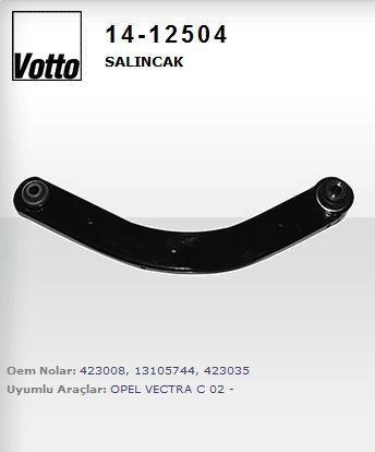 Votto 14-12504 14.12504 /Control Arm Rear (Opel: Vectra C /Chevrolet: Kalos) — Control Arms & Ball Joints