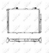 NRF Motor Water Radiator - E-Class W210 1999-2002 — Radiators & Fans