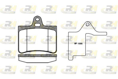 ROADHOUSE 2830.00 Brake Pad C5 I Berlina Break Dc_ De_ 03 Xx — Brake Pads