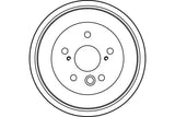 TRW DB4234 Brake Drum — Brake Rotors & Drums