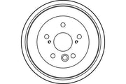trw db4234 brake drum front view, trw db4234 brake drum side view TRW DB4234 Brake Drum - Quality Component for Car Owners and Mechanics | 9.0 in. TRW DB4234 Brake Drum - Reliable Performance trw, brake-drum, car-parts, mechanics, car-owners, auto-repair, brake-system, automotive, high-quality, ai-generated