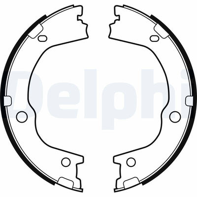 Delphi LS2159 Brake Pad Elfren Brake Shoe (Hyundai Santa Fe-Kia Sorento 06 / 12) — Brake Cables & Hardware