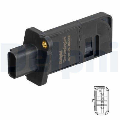 Delphi AF10779-12B1 Ford Courier -Focus Air Mass Meter