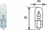 MAGNETI MARELLI T5 12V Indicator Bulb - 1.2W for Vehicles — Interior Trim & Controls