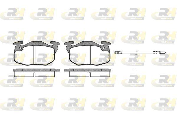 ROADHOUSE 2192.12 Brake Pad Saxo S0. S1 05 96-04 — Brake Pads
