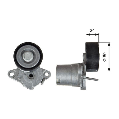 Gates T39272 Tensioner Housing Alternator VW 1.8-2.0 TSI Golf 13-Passat 15-Polo 15-Audi A3 13