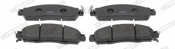 FERODO FDB5090 Front Brake Pad Set - Compatible with 2015 Nissan Navara — Brake Pads