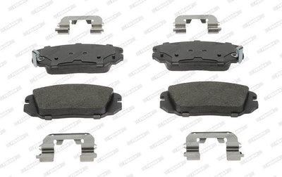 Ferodo FDB4246 Front Brake Pad Elantra 05-11 Coupe 02- Sonata 01-05 Tucson 04-08 Cerato 08-10 Sportage 04-10 — Brake Pads