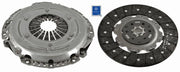 sachs 3000970071 clutch set front view, sachs 3000970071 clutch set side view, sachs clutch set specifications SACHS 3000970071 Clutch Set - Compatible with 10 Doblo, P.Evo, Brava, Linea, Combo, 500L | 240 mm Diameter SACHS 3000970071 Clutch Set | Fits 10 Doblo, 500L sachs, clutch-set, auto-parts, car-repair, mechanics, vehicle-maintenance, engine-parts, car-owners, 1-6mjt, ai-generated
