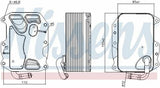 Nissens Oil Cooler for VW Touareg Amarok 3.0 TDI - Durable Aluminum Construction — Oil System