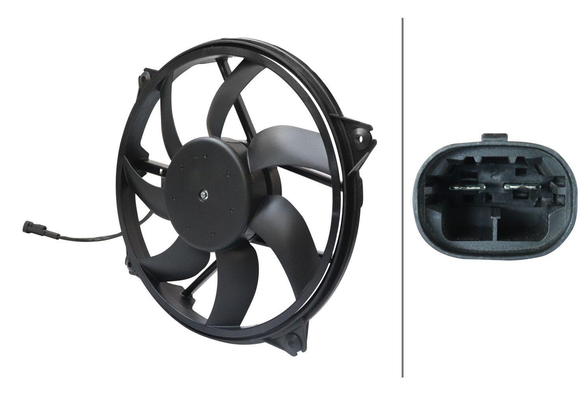 Hella 8EW366420-001 Fan Motor C4 Picasso C4 (B7) Ds4 Ds5 P307 Ym Partner Tepe Berlingo III P308 P3 — Motors, Pumps & Antennas