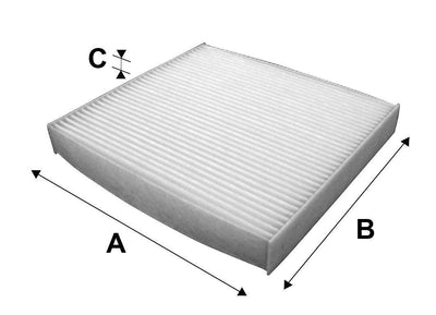 Valeo 715620 Cabin Air Filter-(Toyota Avensis 09 / 12 / Camry 06 / 10 / Verso 10 / 13)