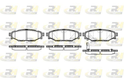ROADHOUSE 21136.01 Brake Pad Forester Sh 01 08 — Brake Pads