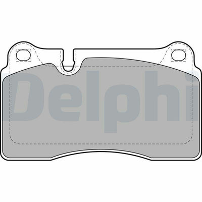 Delphi LP2012 Front Brake Pads for VW Touareg and Range Rover Sport