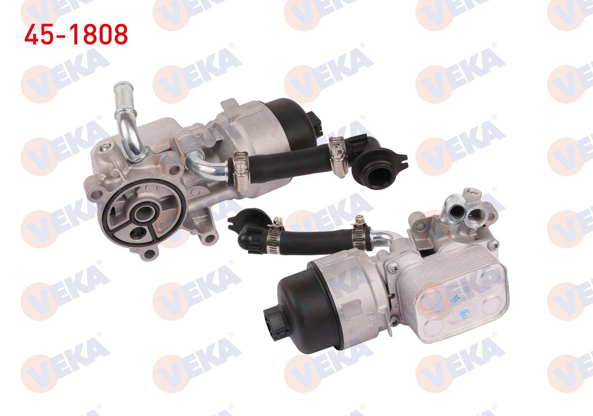 Veka 45-1808 Oil Cooler Complete Focus III-C-Max II 2.0 TDCi 10-15 / Mondeo IV 2.0 TDCi 07-14 / Kuga I-II-Scudo — Oil System