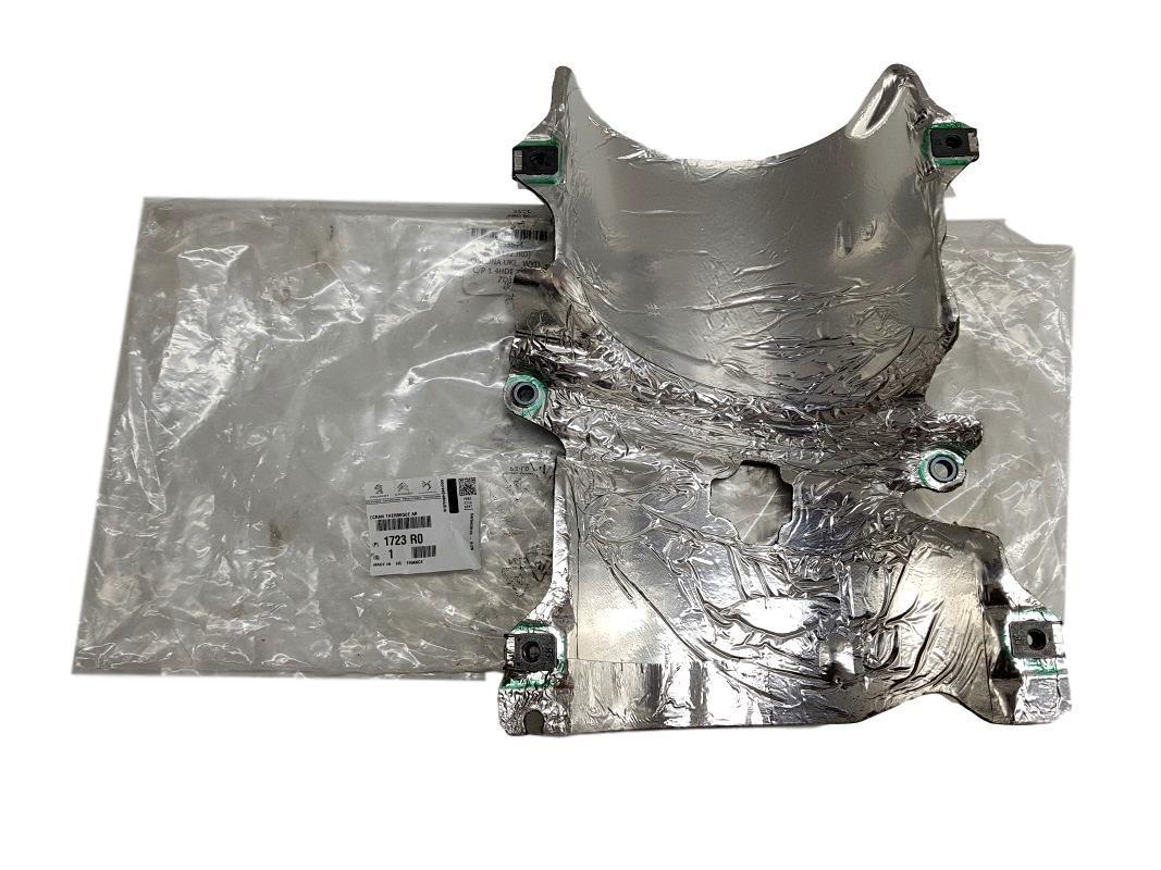 peugeot bipper 1.4 hdi turbo heat shield front view, peugeot bipper 1.4 hdi turbo heat shield side view Peugeot Bipper 1.4 HDi Turbo Heat Shield - Genuine Rear Part for Car Owners & Mechanics Peugeot Bipper 1.4 HDi Turbo Heat Shield peugeot, bipper, hdi, turbo, heat-shield, car-parts, mechanics, genuine-parts, vehicle-maintenance, ai-generated