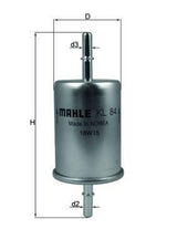 MAHLE KL84 Fuel Filter - Compatible with Fiat Barchetta, Brava, Bravo I — Fuel Delivery