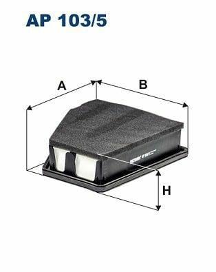 FILTRON AP103-5 Air Filter - 12 Civic 1.6i-Dtec — Air & Cabin Filters