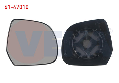 Veka 61-47010 Mirror Glass Right Mechanical Dacia Duster 2010-/ Dokker 2012-/ Lodgy 2012 — Mirrors