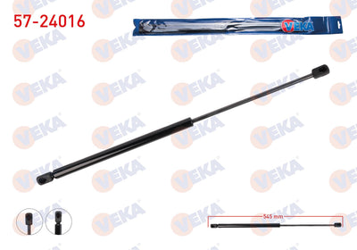 Veka 57-24016 Trunk Gas Strut Kia Sorento 2.5 CRDi 2006-2011 — Support Rods & Struts