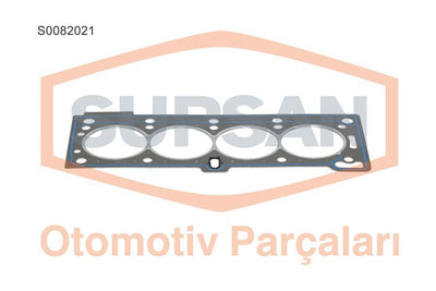 Supsan S0082021 Cylinder Head Gasket R19 Clio II Megane I Kangoo 1.4/1.6 8V (K7m) Dık Kanal (Sheet Metal St — Gaskets & Seals