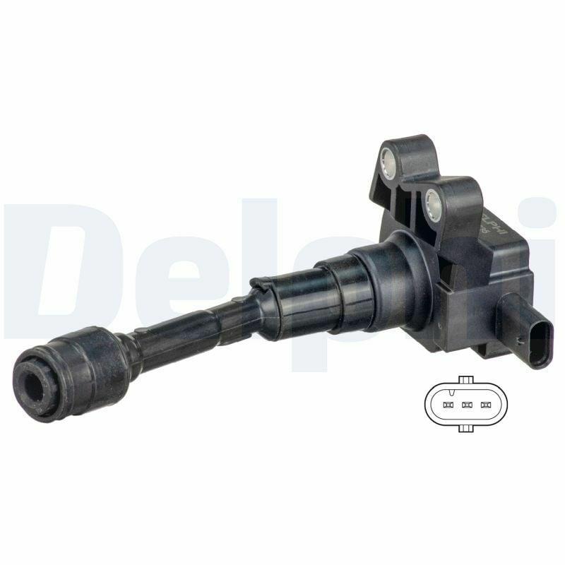 Delphi GN10635-12B1 Ignition Coil for Ford Bmax Fiesta Focus Mondeo Connect Courier Ecosport 1.0 Ecobost — Coils & Plugs