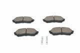 BOSCH Front Brake Pad Set 0986424610 - Low Metallic, ECE-R90 Certification — Brake Pads