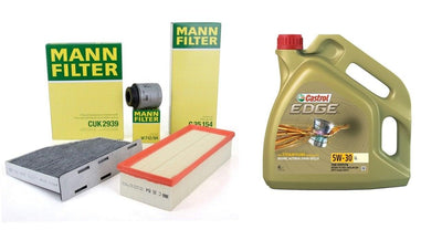 Mann Volkswagen Passat 1.4 TSI BlueMotion Maintenance Kit - 5W-30 Oil — Maintenance & Service Kits
