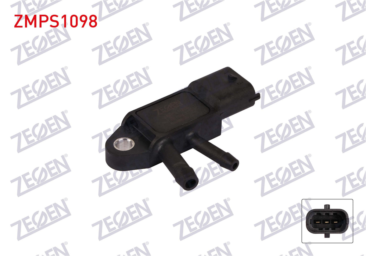 Zegen ZMPS1098 Map Sensor Fiat Doblo 1.3-1.6 Mjt 2010-/ Linea 1.3 Mjt 2009-/ Punto 1.3 Mjt 2012-/ — Engine Management Sensors