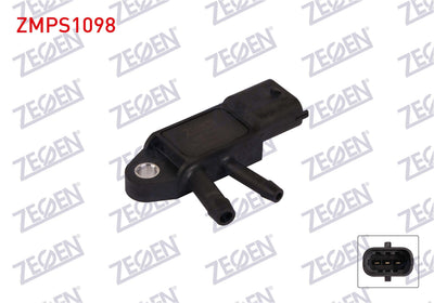 Zegen ZMPS1098 Map Sensor Fiat Doblo 1.3-1.6 Mjt 2010-/ Linea 1.3 Mjt 2009-/ Punto 1.3 Mjt 2012-/ — Engine Management Sensors