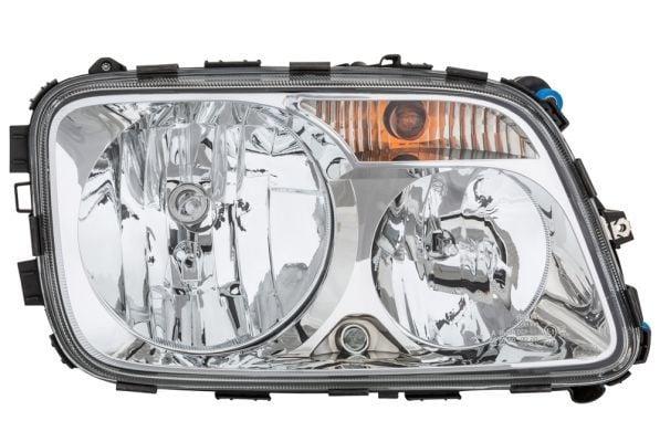 HELLA Halogen Headlight - Right Side for Mercedes Actros 08+ — Headlights
