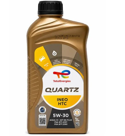 Total 229113 *12 Motor Oil Quartz Ineo Htc 5W30 12B 1 Litre — Fluids & Chemicals