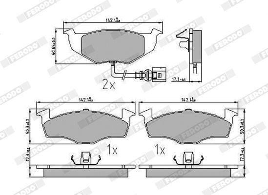 ferodo-fdb1634-front-brake-pad, front-brake-pad-polo-ibiza-cordoba, ferodo-fdb1634-specifications FERODO FDB1634 Front Brake Pad - Compatible with Polo, Ibiza, and Cordoba | Size: 17.2mm Thick FERODO Front Brake Pad FDB1634 for Polo Ibiza Cordoba ferodo-fdb1634, brake-pad, polo, ibiza, cordoba, car-parts, auto-repair, car-maintenance, mechanics, ai-generated