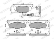 ferodo-fdb1634-front-brake-pad, front-brake-pad-polo-ibiza-cordoba, ferodo-fdb1634-specifications FERODO FDB1634 Front Brake Pad - Compatible with Polo, Ibiza, and Cordoba | Size: 17.2mm Thick FERODO Front Brake Pad FDB1634 for Polo Ibiza Cordoba ferodo-fdb1634, brake-pad, polo, ibiza, cordoba, car-parts, auto-repair, car-maintenance, mechanics, ai-generated