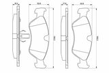 BOSCH 0986491900 — Brake Pads