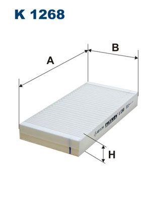 Filtron K1268 Cabin Air Filter (Fiat) — Air & Cabin Filters