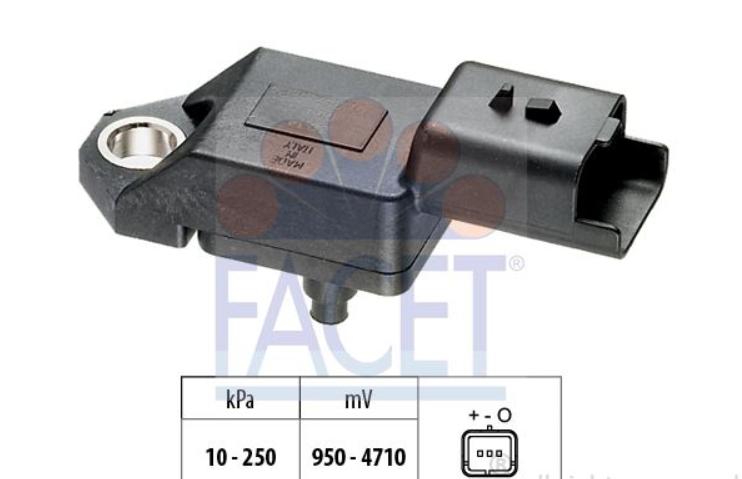 Facet Ford Focus C-Max 1.6 TDIC Map Sensor — Engine Management Sensors