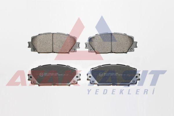 AP 05P1333 Brake Pad Front Toyota Yaris (P9) 1.0 Vvt-I 2006-2010 / Yaris (P9) 1.33 Vvt-I 2006-2010 — Brake Pads