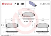 brembo p28034 front brake pads for civic and accord, Brembo brake pad specifications, Brembo brake pads installation Brembo P28034 Front Brake Pads - Civic 1.6 1.8, Accord 2.4 (2006-2012) | Durable & Reliable Brembo P28034 Front Brake Pads for Civic & Accord brembo, brake-pads, car-enthusiasts, honda-civic, honda-accord, mechanics, car-owners, vehicle-safety, durable-braking, ai-generated