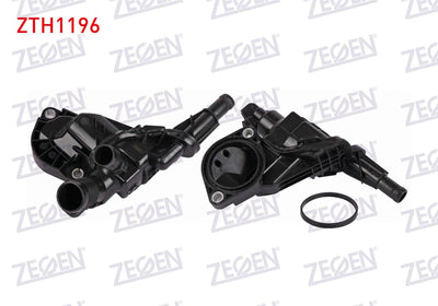 Zegen ZTH1196 Thermostat Complete 83 C Euro 5 Renault Clio IV 0.9 TCE-1.2 TCE 2012-/ Captur 0.9 TCE — Water Pump & Thermostat