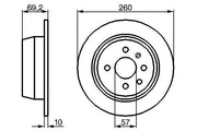 bosch brake disk for vectra a astra f, set of 2 bosch brake disks, technical specifications of bosch brake disk BOSCH 0986478086 Brake Disk for Vectra A Astra F - Set of 2 | 259.8 mm Diameter BOSCH Brake Disk - Vectra A Astra F - Set of 2 bosch, brake-disk, vectra-a, astra-f, auto-parts, car-maintenance, vehicle-safety, set-of-2, mechanic-tools, ai-generated